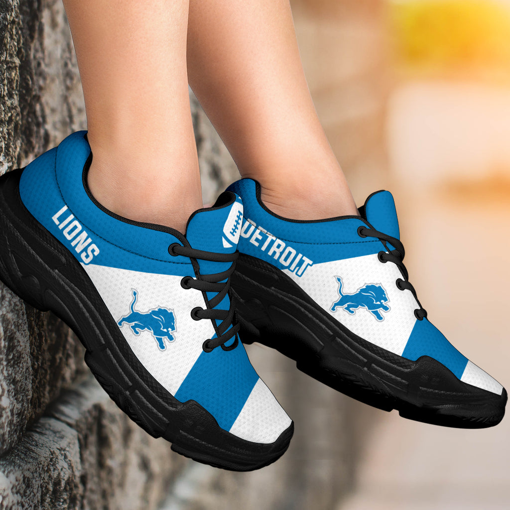 Pro Shop Logo Detroit Lions Chunky Sneakers – Best Funny Store