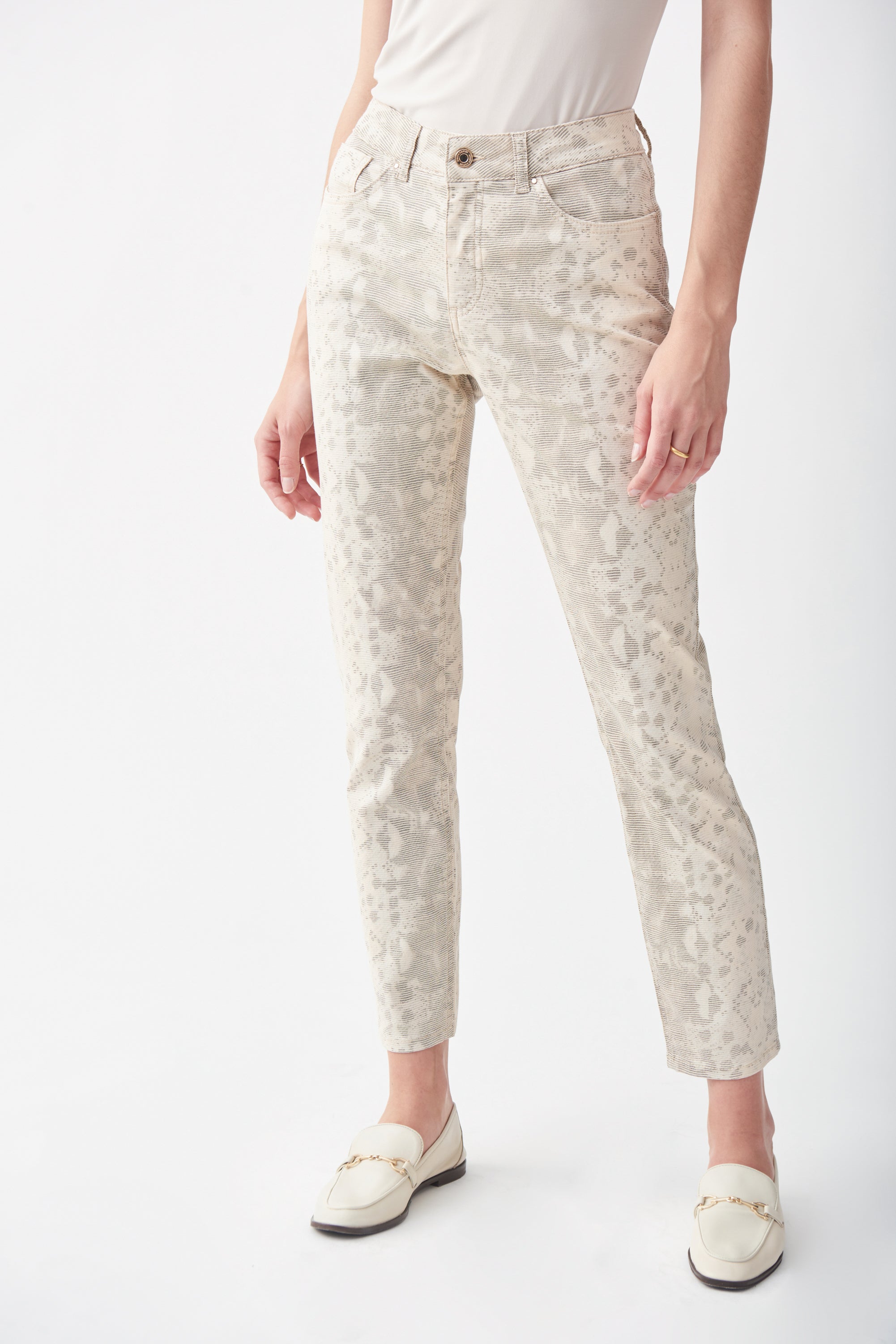 Art Inspired Denim Pants, Joseph Ribkoff, Style:213973