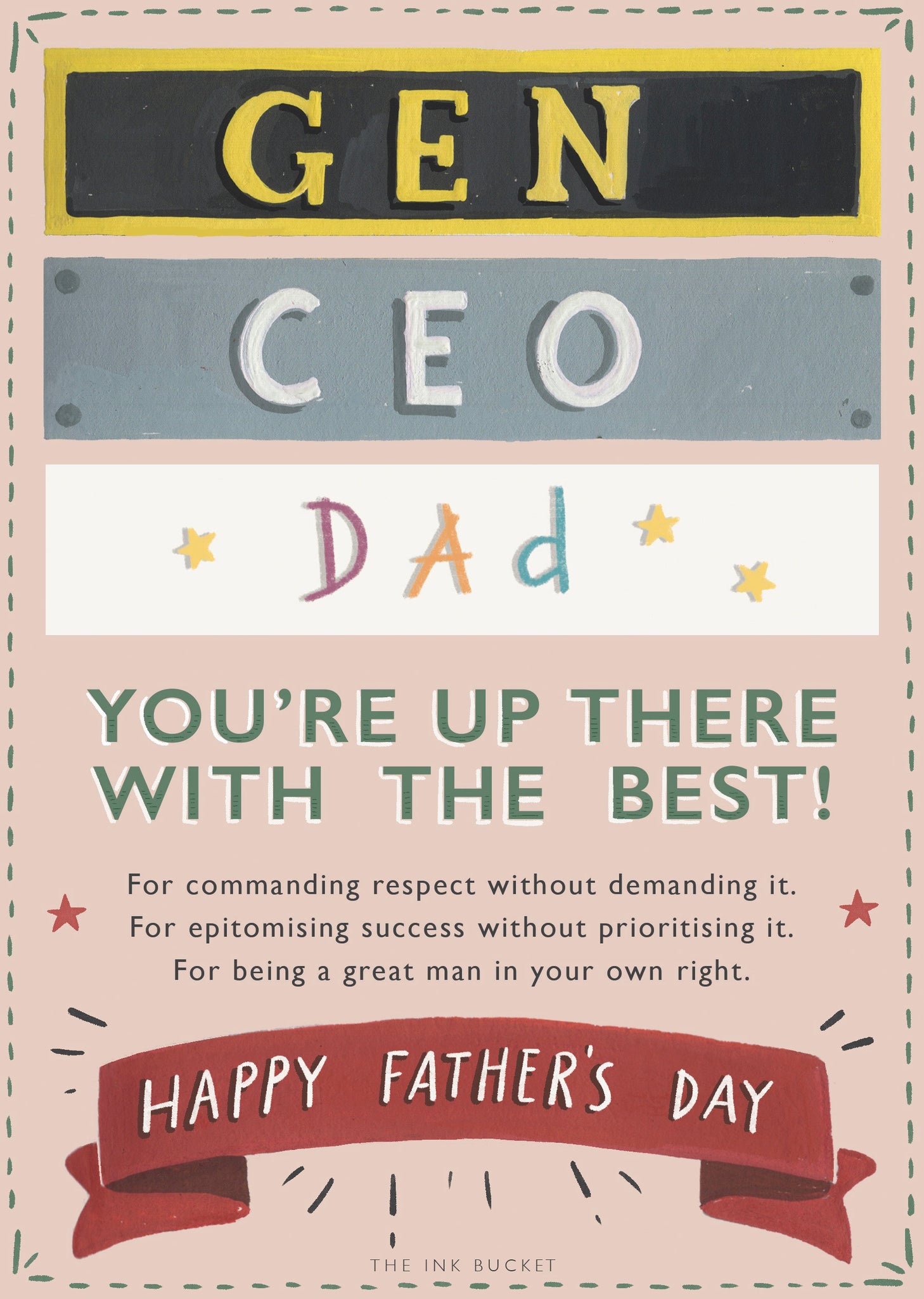 Father's Day Cards â€“ The Ink Bucket