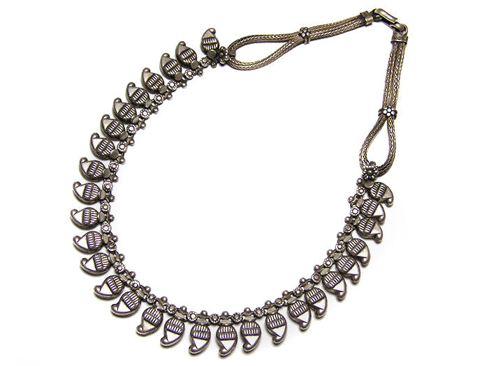 Traditional Rajasthani Silver Necklace – Potala Tibetan Store