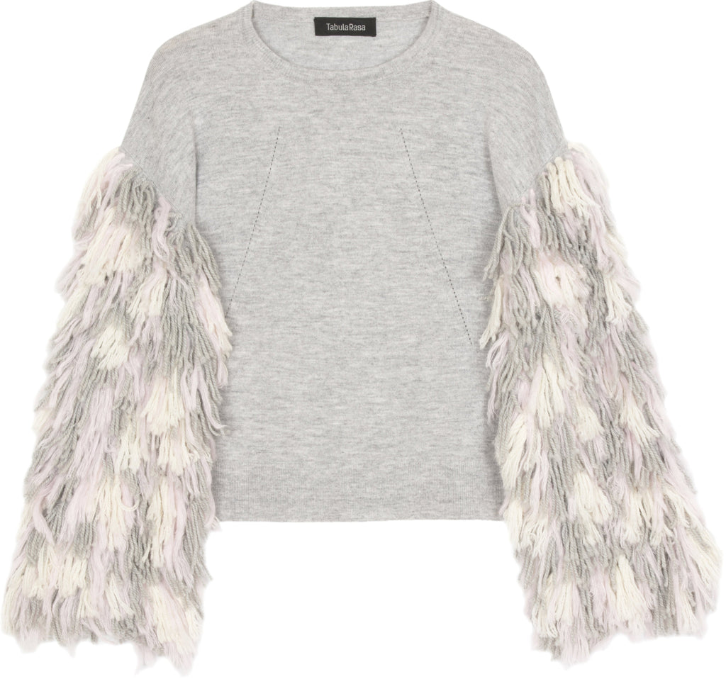 fringe sweater