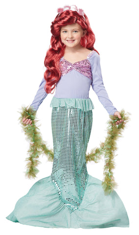 Girl's Little Mermaid Child Costume