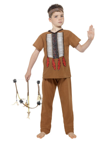 Boy's Native American Inspired Warrior Costume