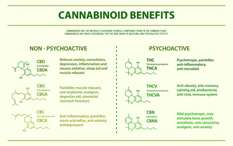 Cannabinoids benefits