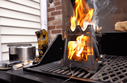 Stainless Steel Fire Stove