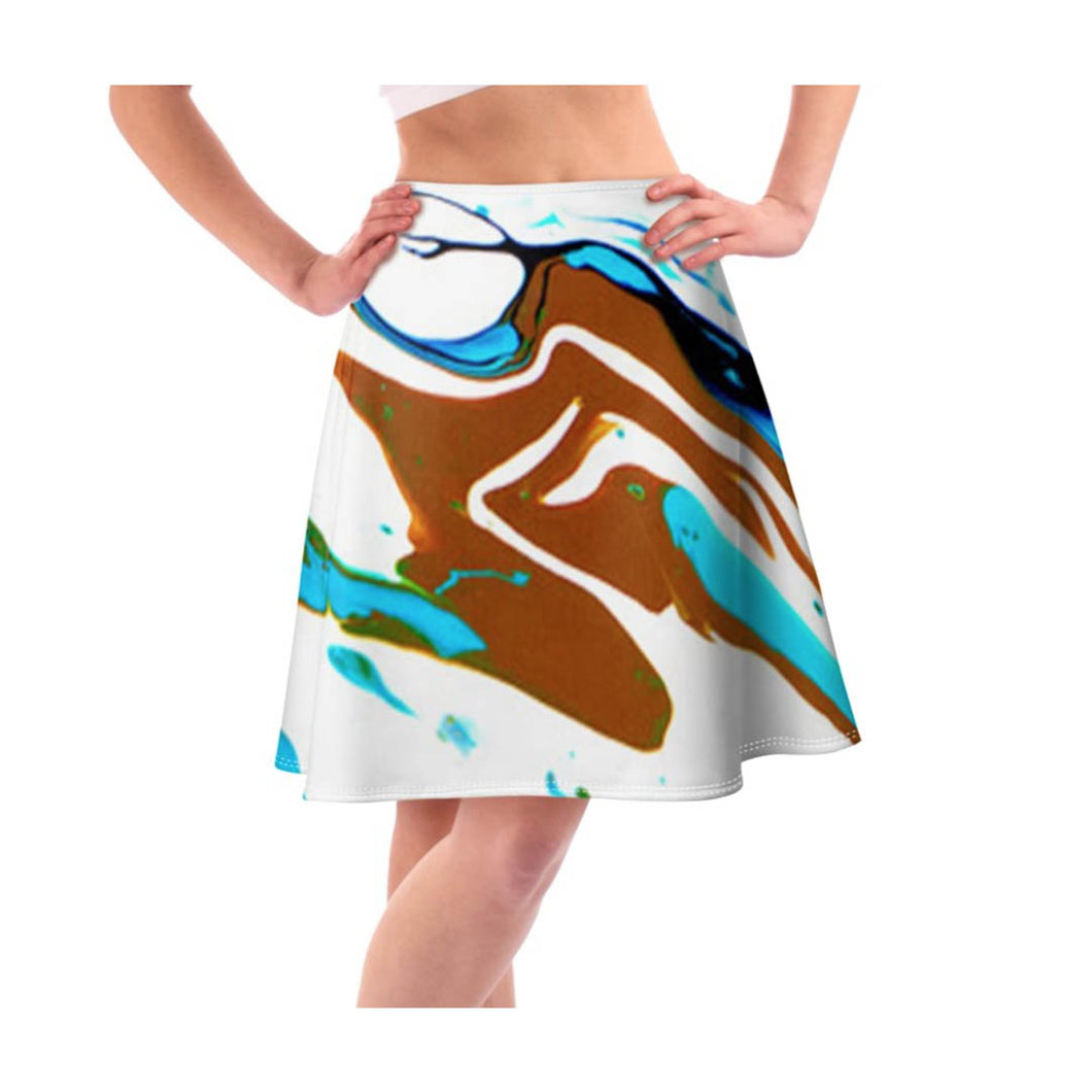 LiquiFlared Skirt Garnet - LiquiBrand