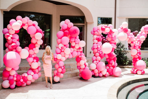 Cute Pink Baby Shower Decor