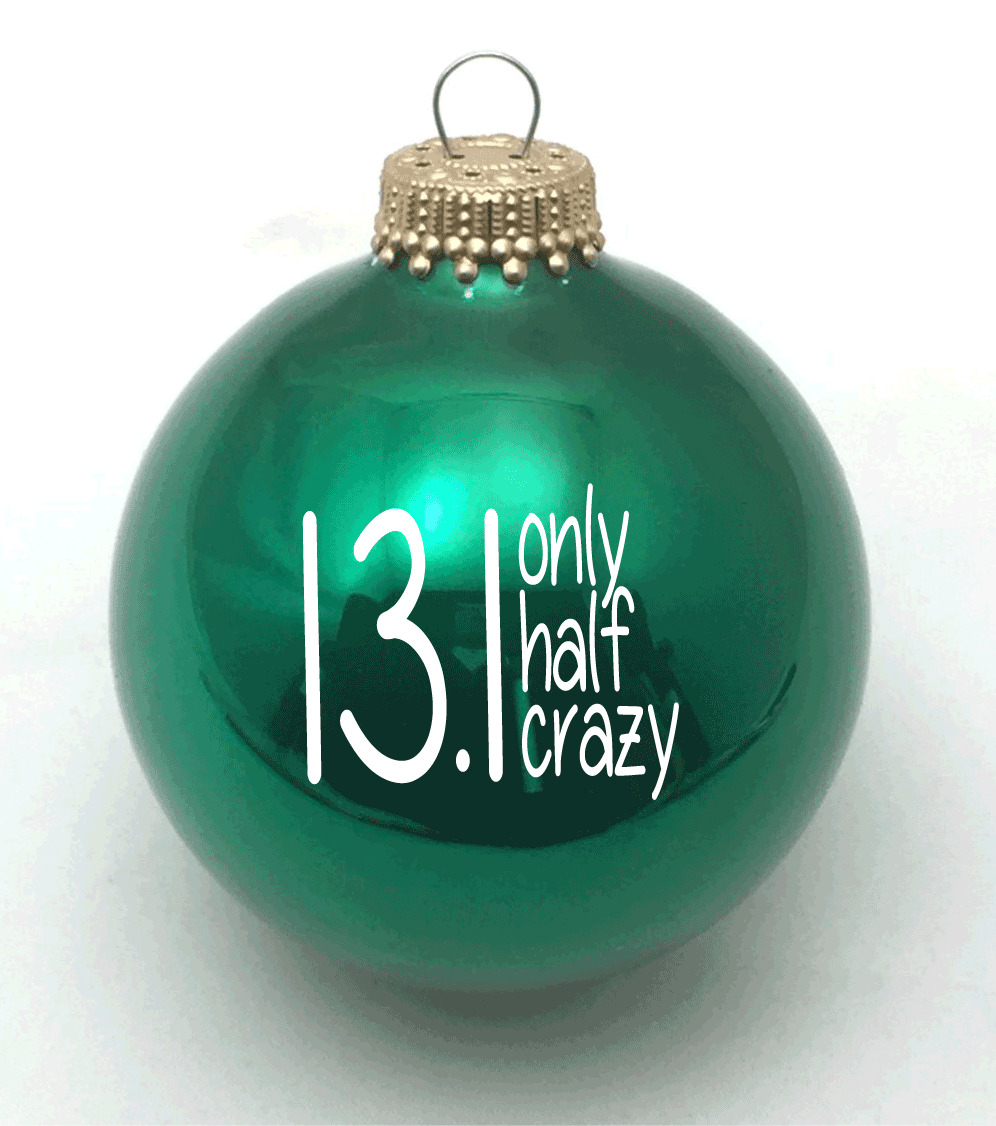 13 1 ly Half Crazy Christmas Ornament Various Colors