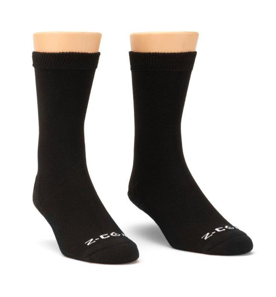 Z-CoiL® Comfort Socks Black - Mid Calf - 3 Pack | Comfortable Socks
