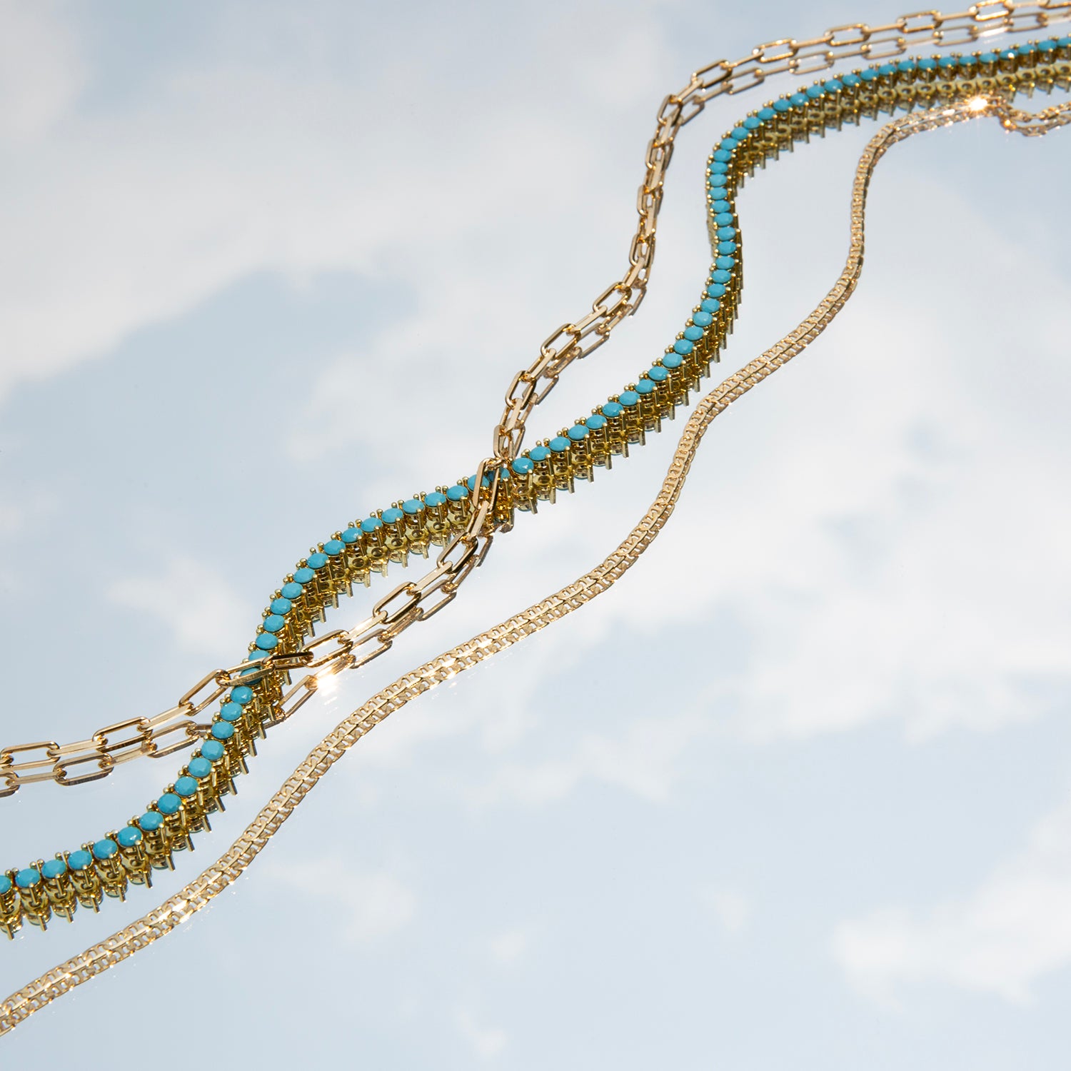 Sterling Multi Link Necklace – Chic Streets