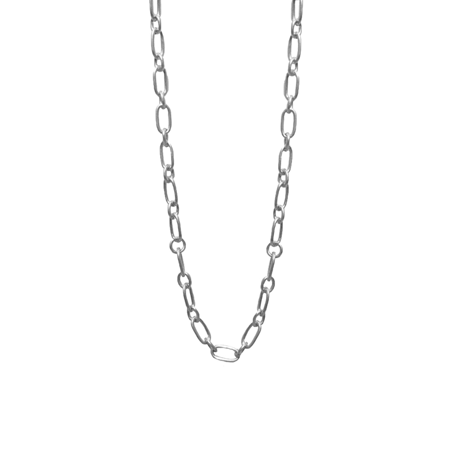 Sailor Clasp Rolo Chain Charm Holder Necklace (Sterling Silvertone) – Kirks  Folly