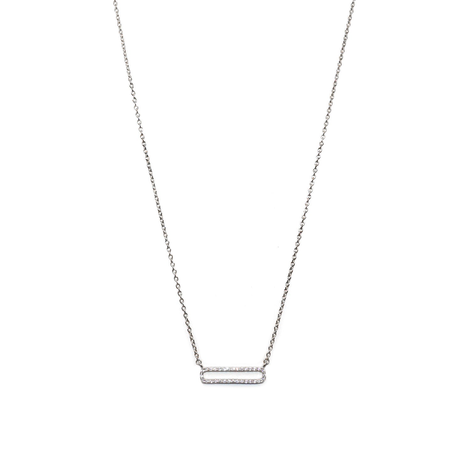 sterling lock necklace – Marlyn Schiff, LLC