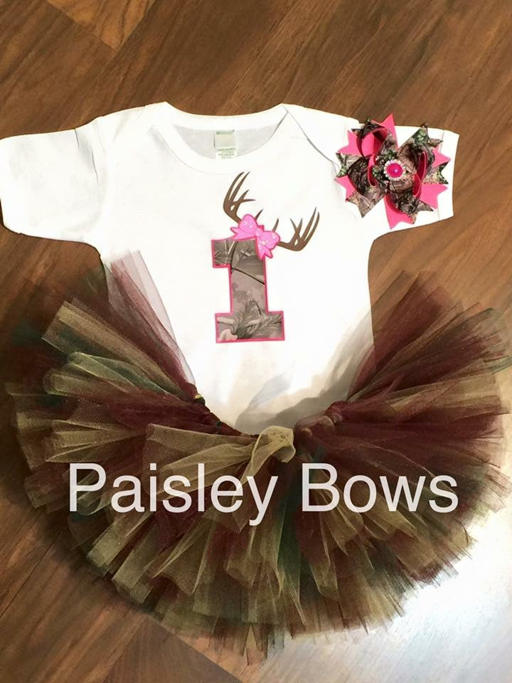 camo tutu baby