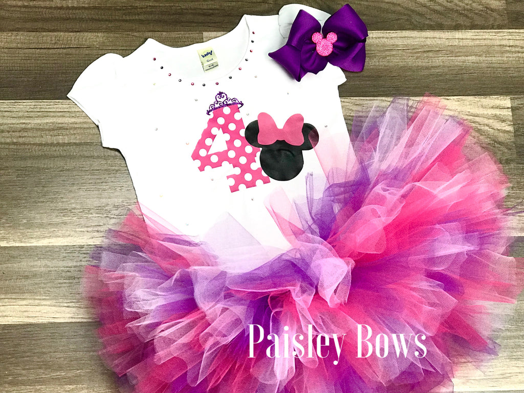 minnie mouse tutu outfit