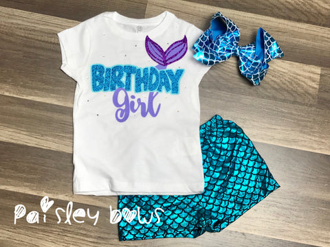 mermaid 4th birthday outfit