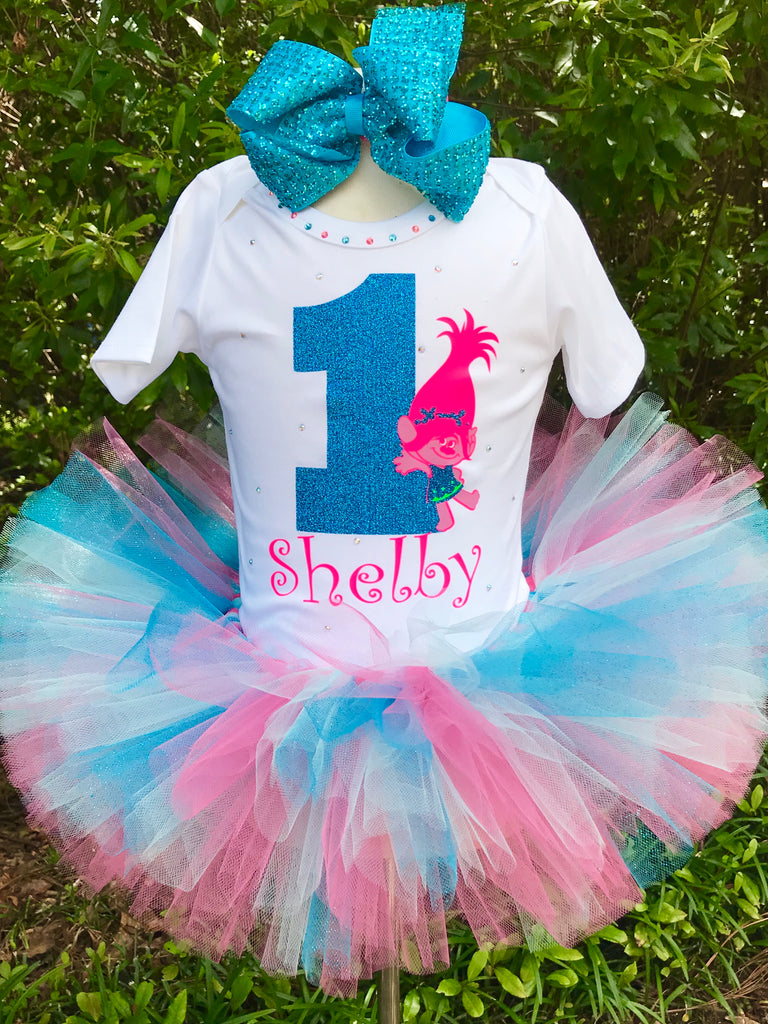 trolls tutu set