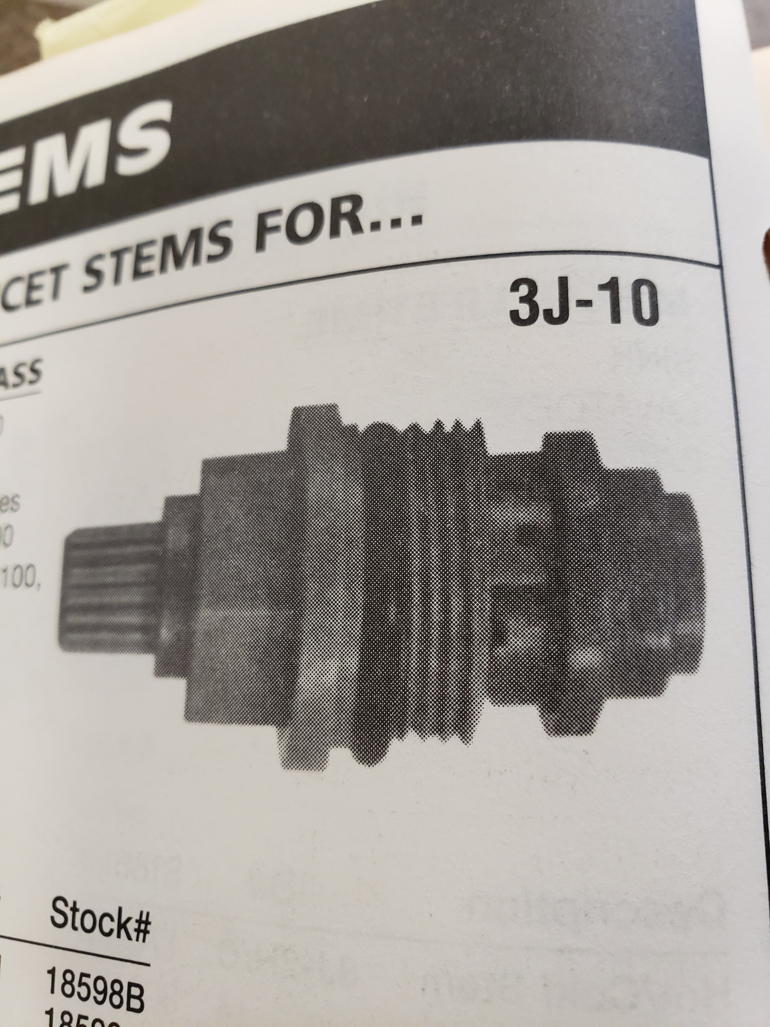 Danco Hot Stem For Indiana Brass Faucets 3j 10h 18598