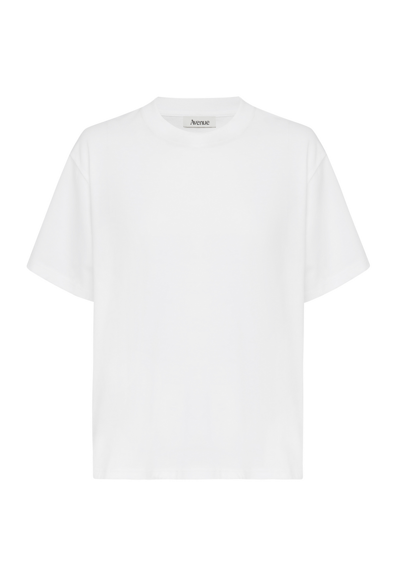 JOSEPHINE TEE - WHITE – Avenue the Label