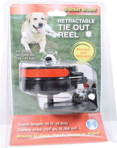 retractable dog tie out trolley