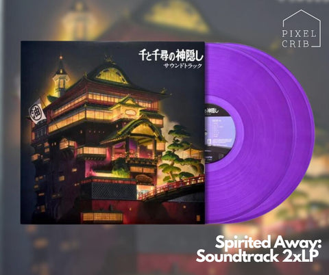 Spirited Away Soundtrack Joe Hisaishi Vinyl Records Studio Ghibli JAPAN New