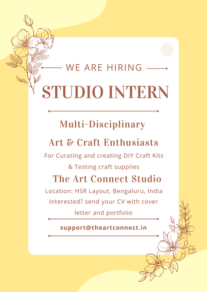 Art & Craft Internship In India / Bengaluru - The Art Connect