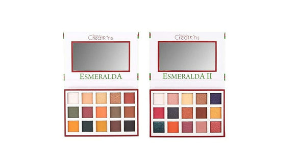 Beauty Creations ESMERALDA PALETTE I & II - Both Palettes Together