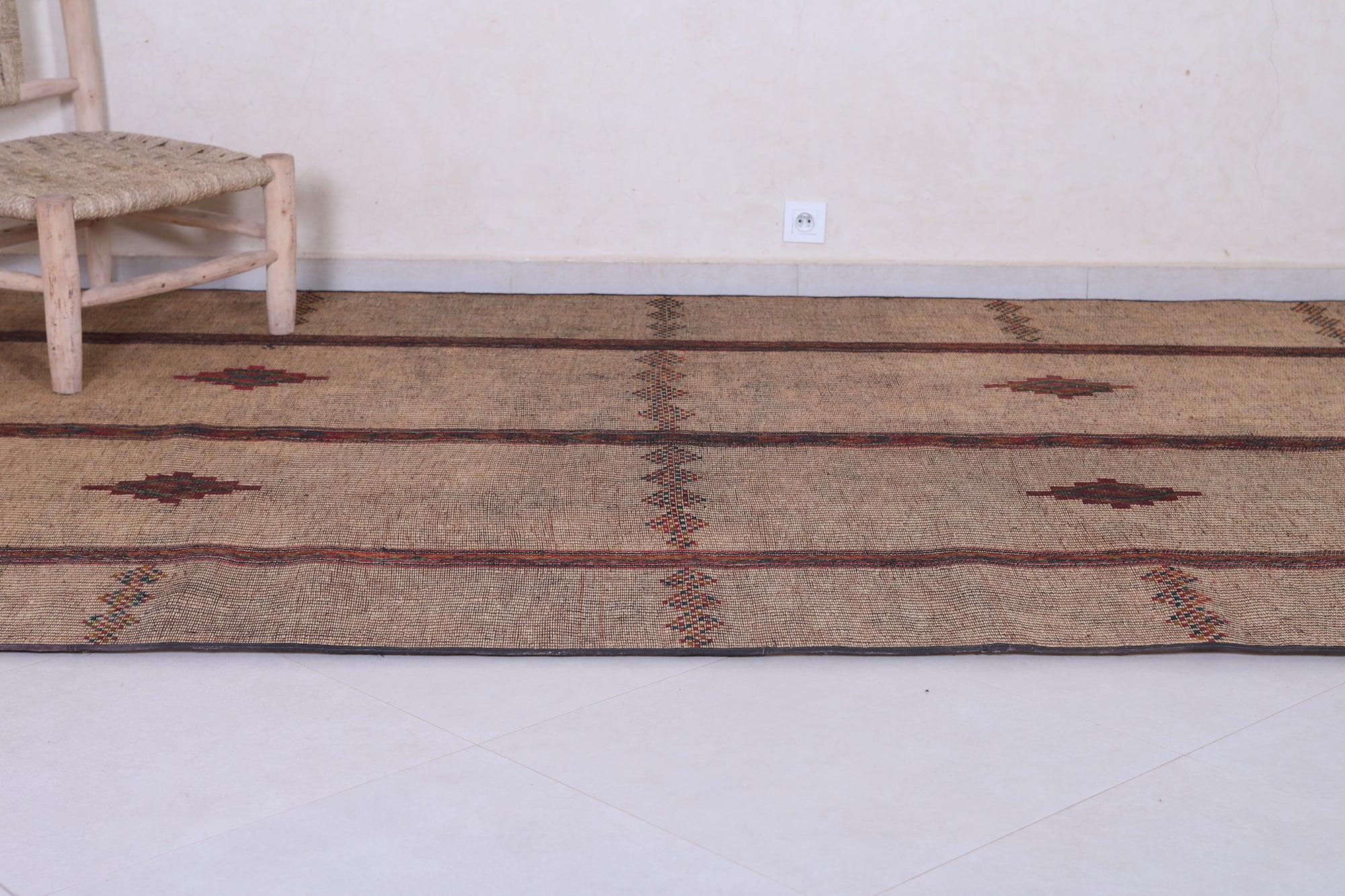 Moroccan rug - african old rug - tuareg mat