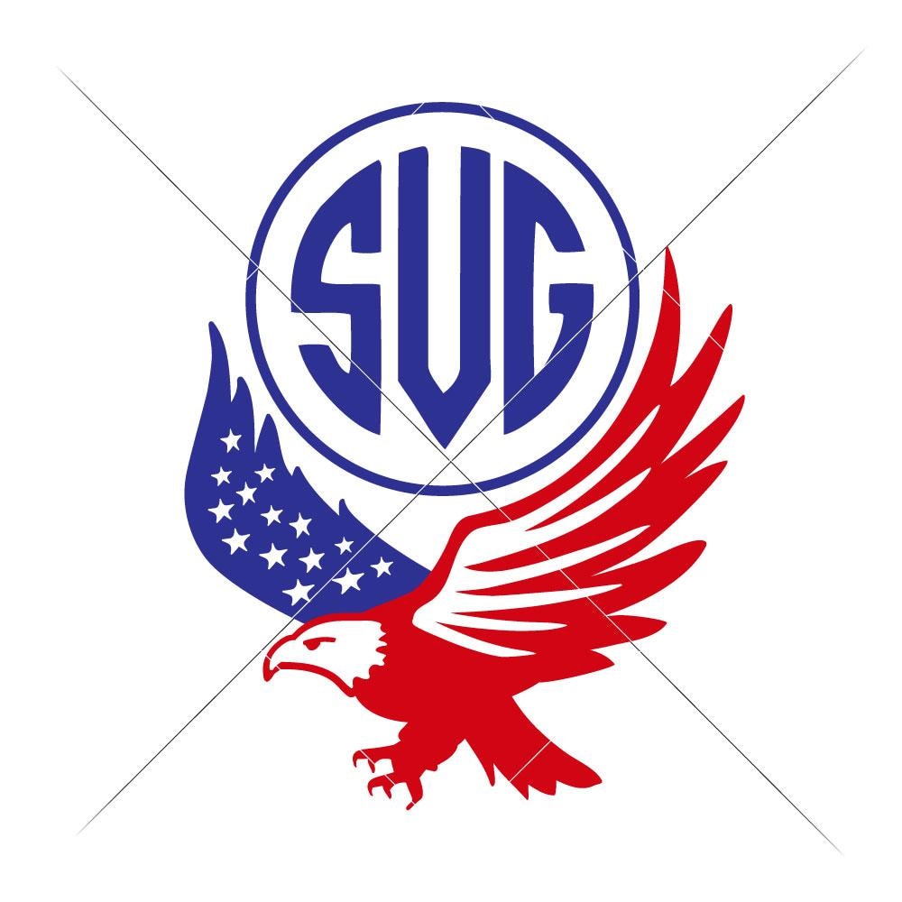 Download American Eagle Monogram Frame Svg Png Dxf Eps Chameleon Cuttables Llc Chameleon Cuttables Llc