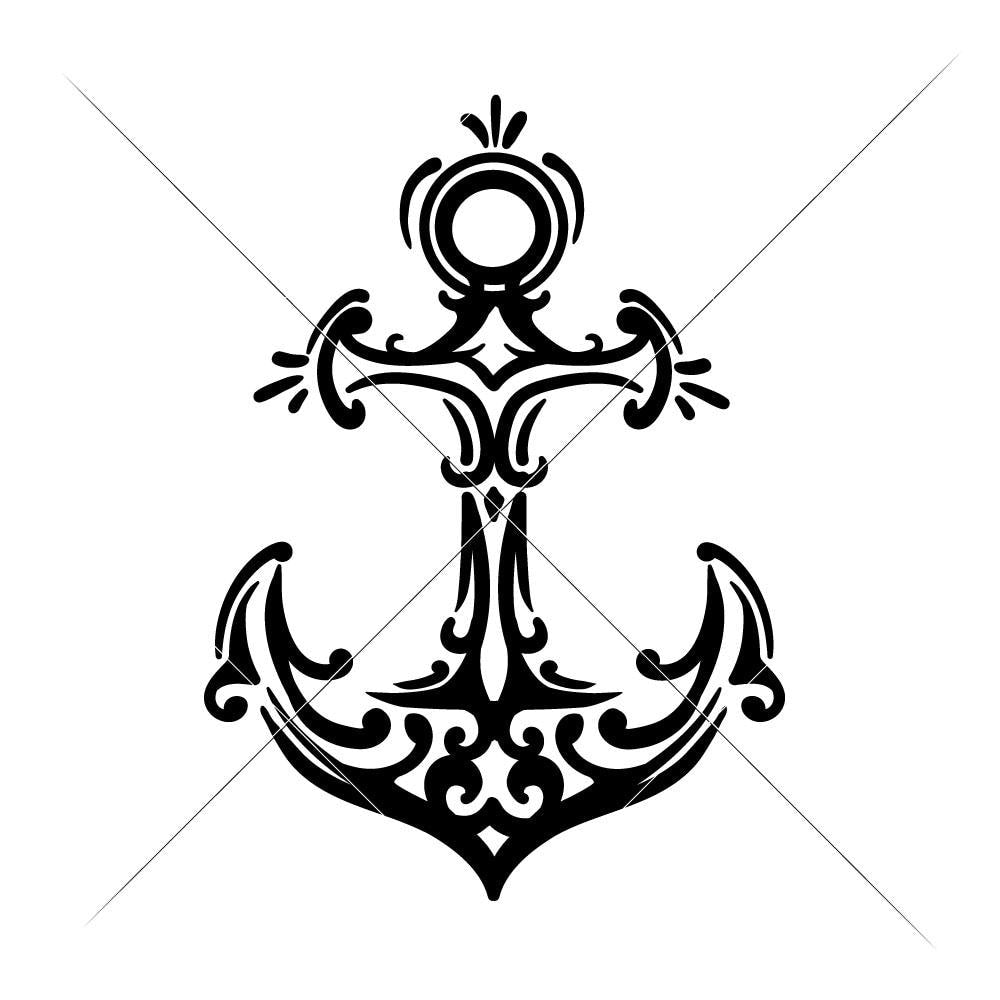 Download Anchor svg png dxf eps | Chameleon Cuttables LLC