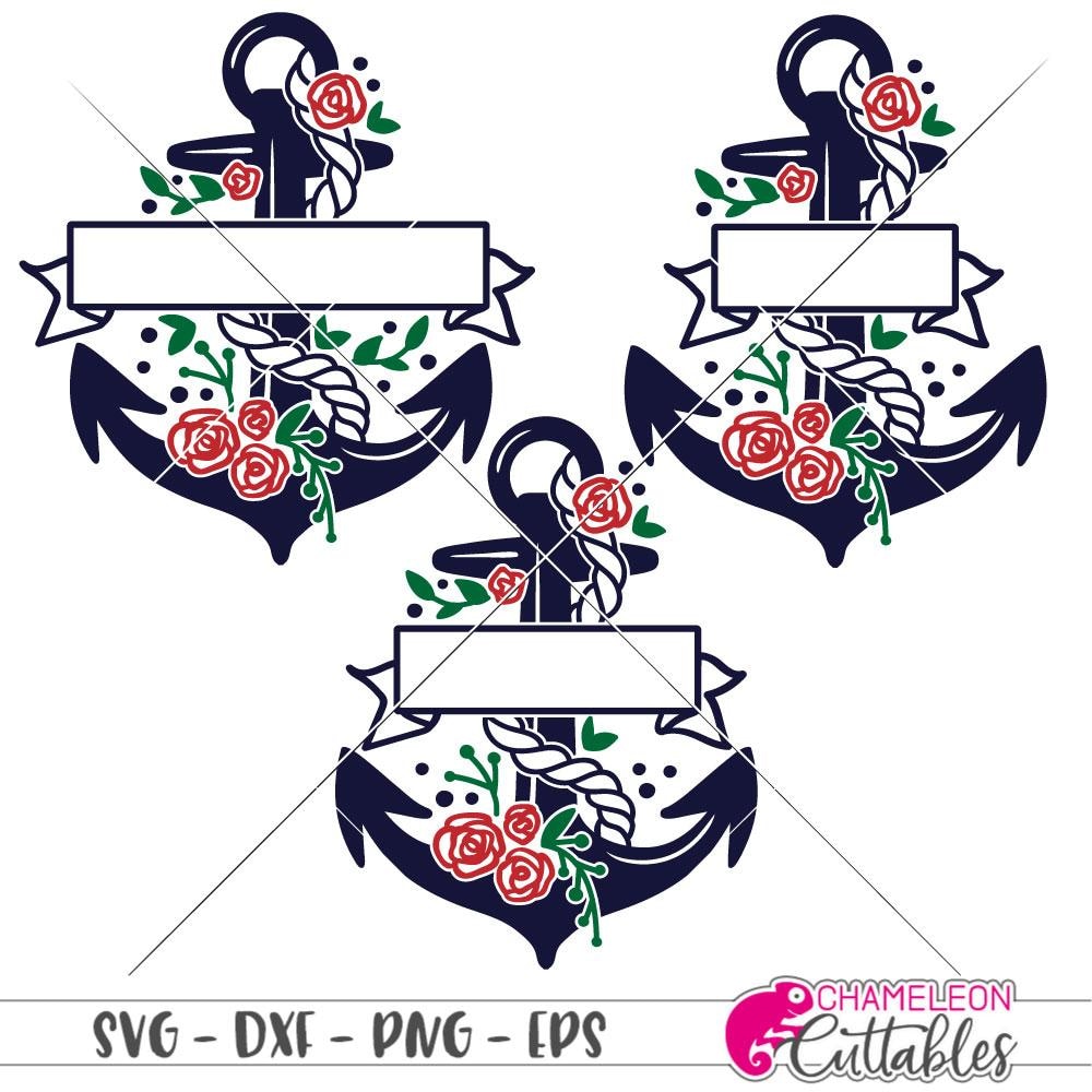 Free Free Layered Anchor Svg 618 SVG PNG EPS DXF File