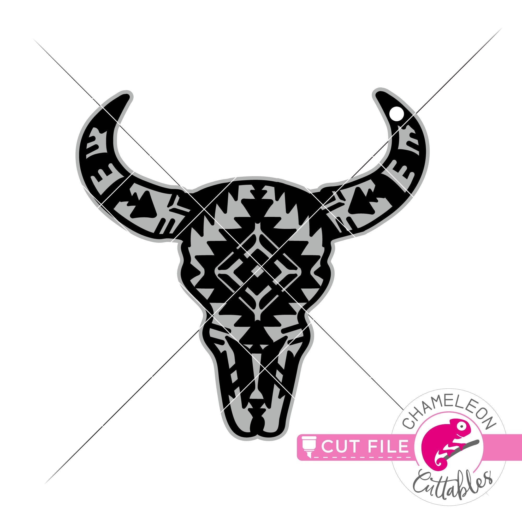 Free Free 350 Aztec Cow Skull Svg Free SVG PNG EPS DXF File