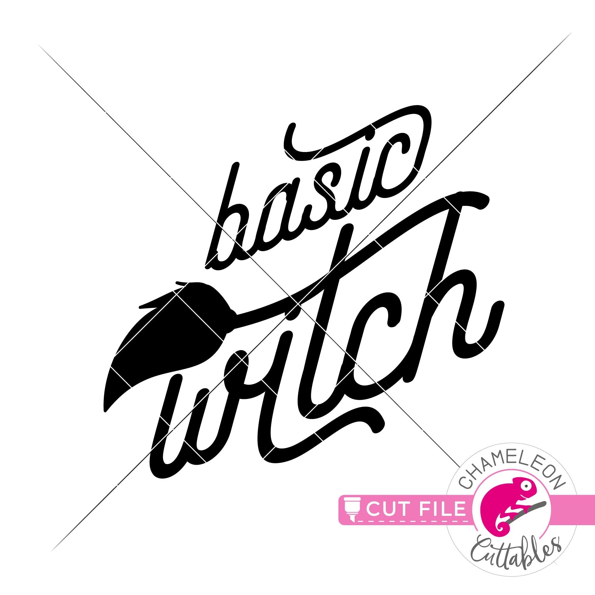 Basic Witch Halloween Svg Png Dxf Eps Jpeg Chameleon Cuttables Llc