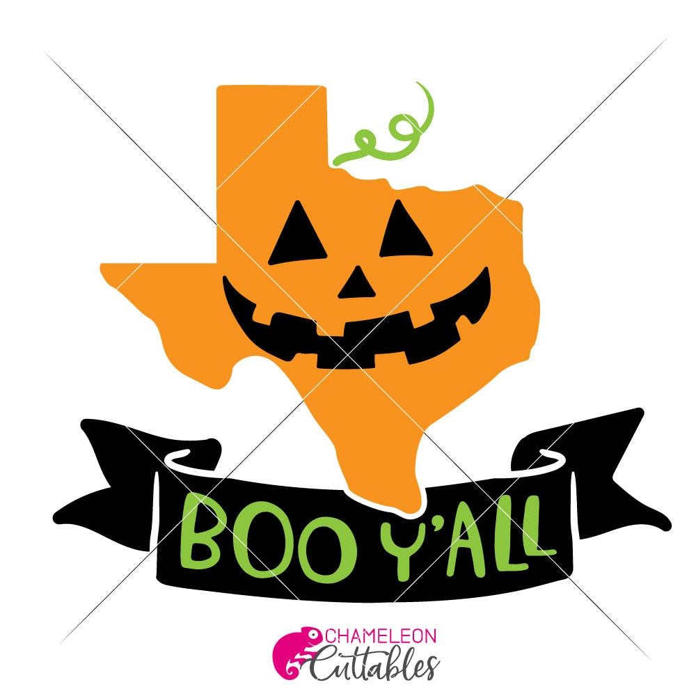 Download Boo Y All Texas Halloween Pumpkin Svg Png Dxf Eps Chameleon Cuttables Llc Chameleon Cuttables Llc