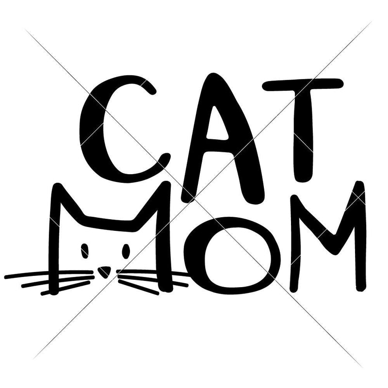 Download Cat Mom Svg Png Dxf Eps Chameleon Cuttables Llc Chameleon Cuttables Llc
