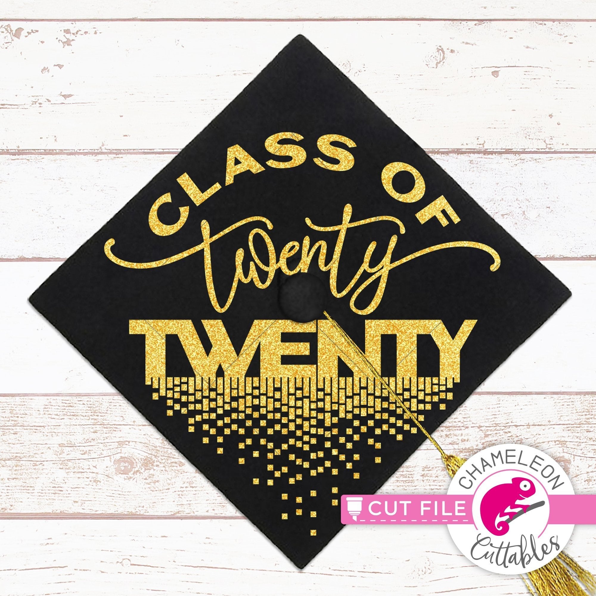 Download Class Of 2020 Graduation Cap Svg Png Dxf Eps Jpeg Chameleon Cuttables Llc Chameleon Cuttables Llc