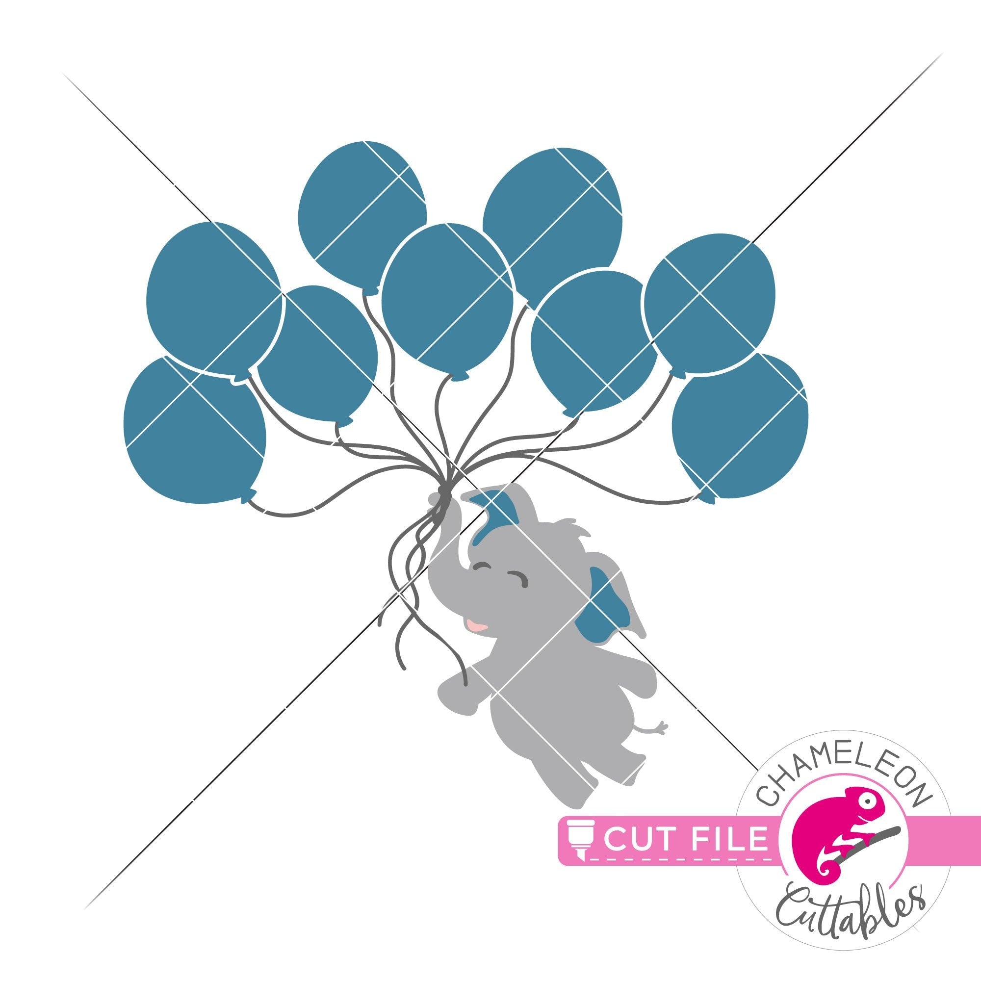 Free Free 295 Elephant With Balloon Svg SVG PNG EPS DXF File