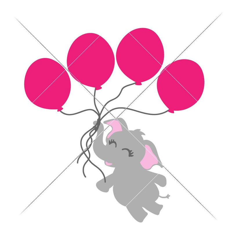 Free Free 59 Elephant With Balloon Svg SVG PNG EPS DXF File