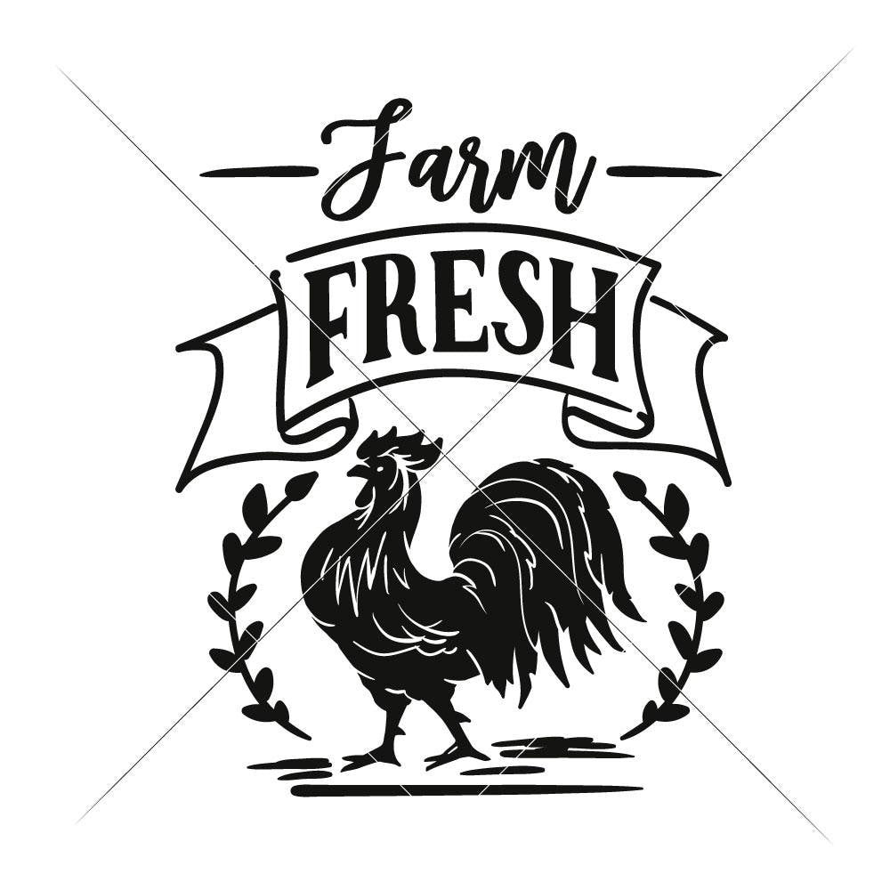 Download Farm Fresh Rooster Svg Png Dxf Eps Chameleon Cuttables Llc Chameleon Cuttables Llc