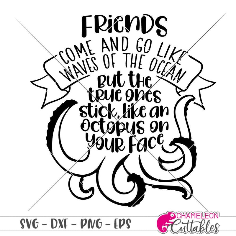 Download Friends Are Like Ocean Waves Svg Png Dxf Eps Chameleon Cuttables Llc Chameleon Cuttables Llc