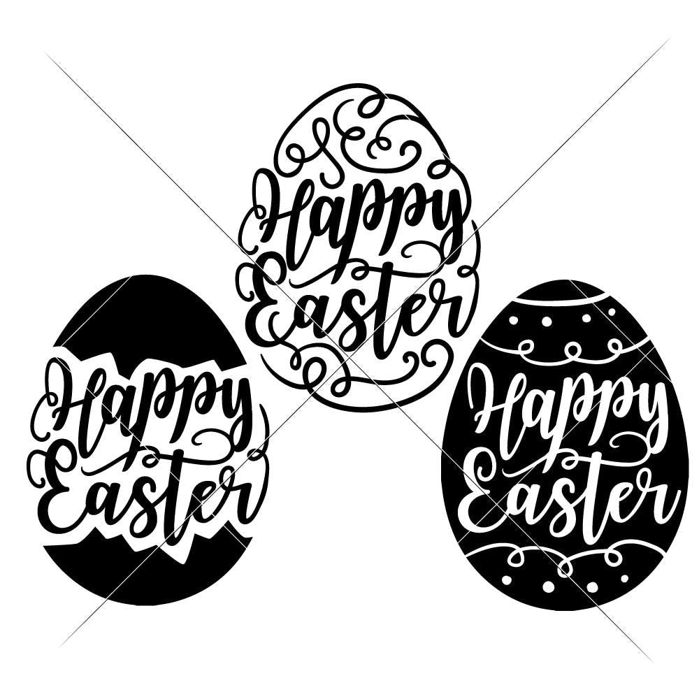 Download Happy Easter Eggs Svg Png Dxf Eps Chameleon Cuttables Llc Chameleon Cuttables Llc