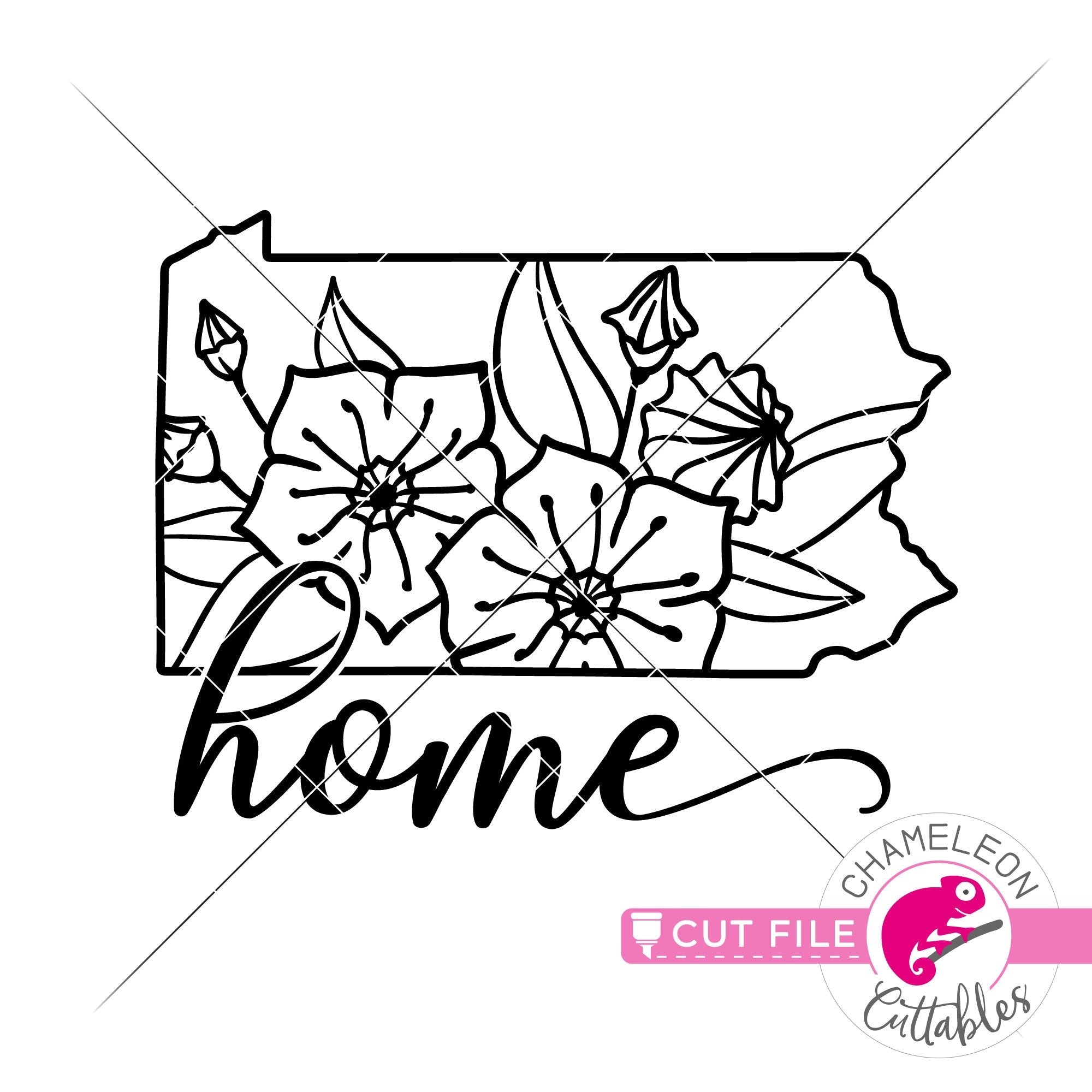 Download Home Pennsylvania state flower mountain laurel svg png dxf ...