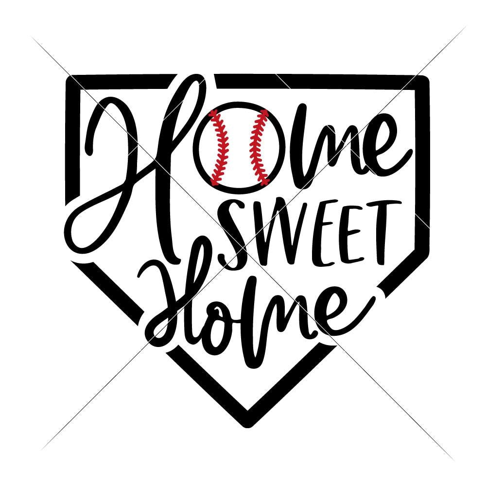 Download Home sweet Home Plate Baseball svg png dxf eps | Chameleon ...