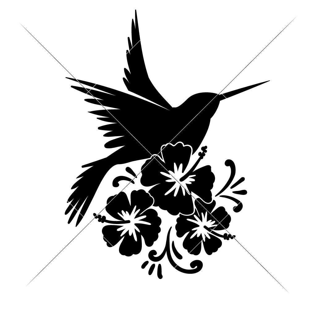 Download Hummingbird With Flowers Svg Png Dxf Eps Chameleon Cuttables Llc Chameleon Cuttables Llc