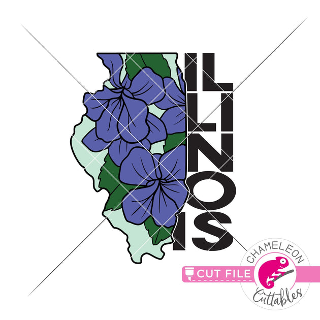 Download Illinois state flower violet svg png dxf eps jpeg ...