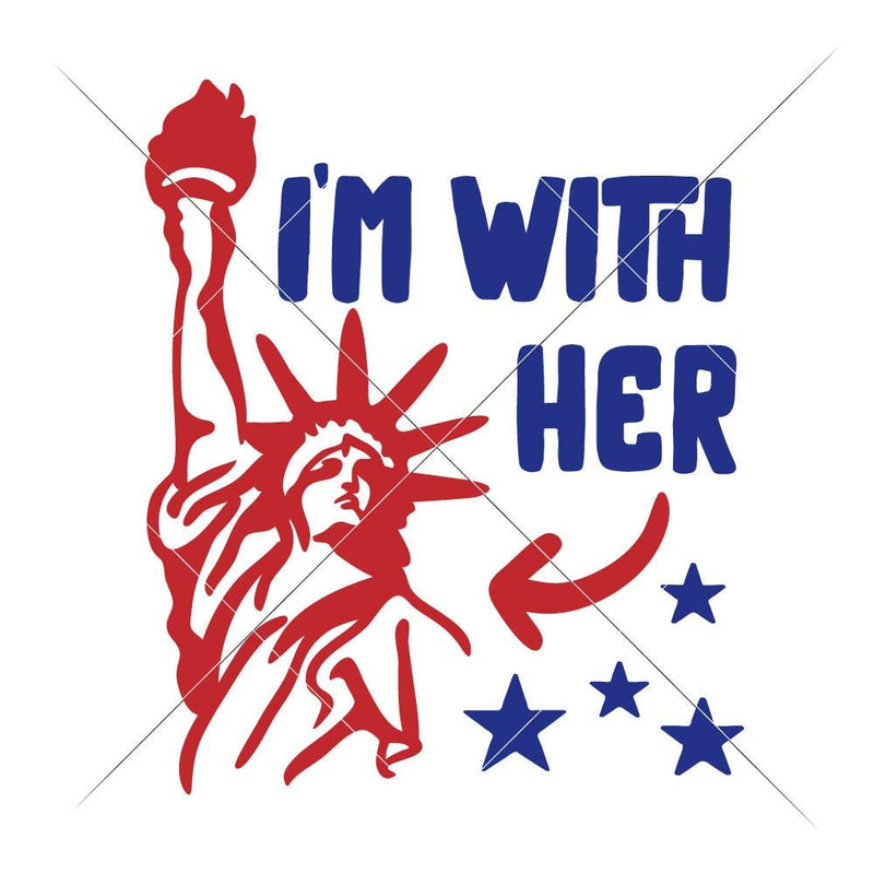 Download I'm with her - for Boy's 4th of July Shirt svg png dxf eps ...