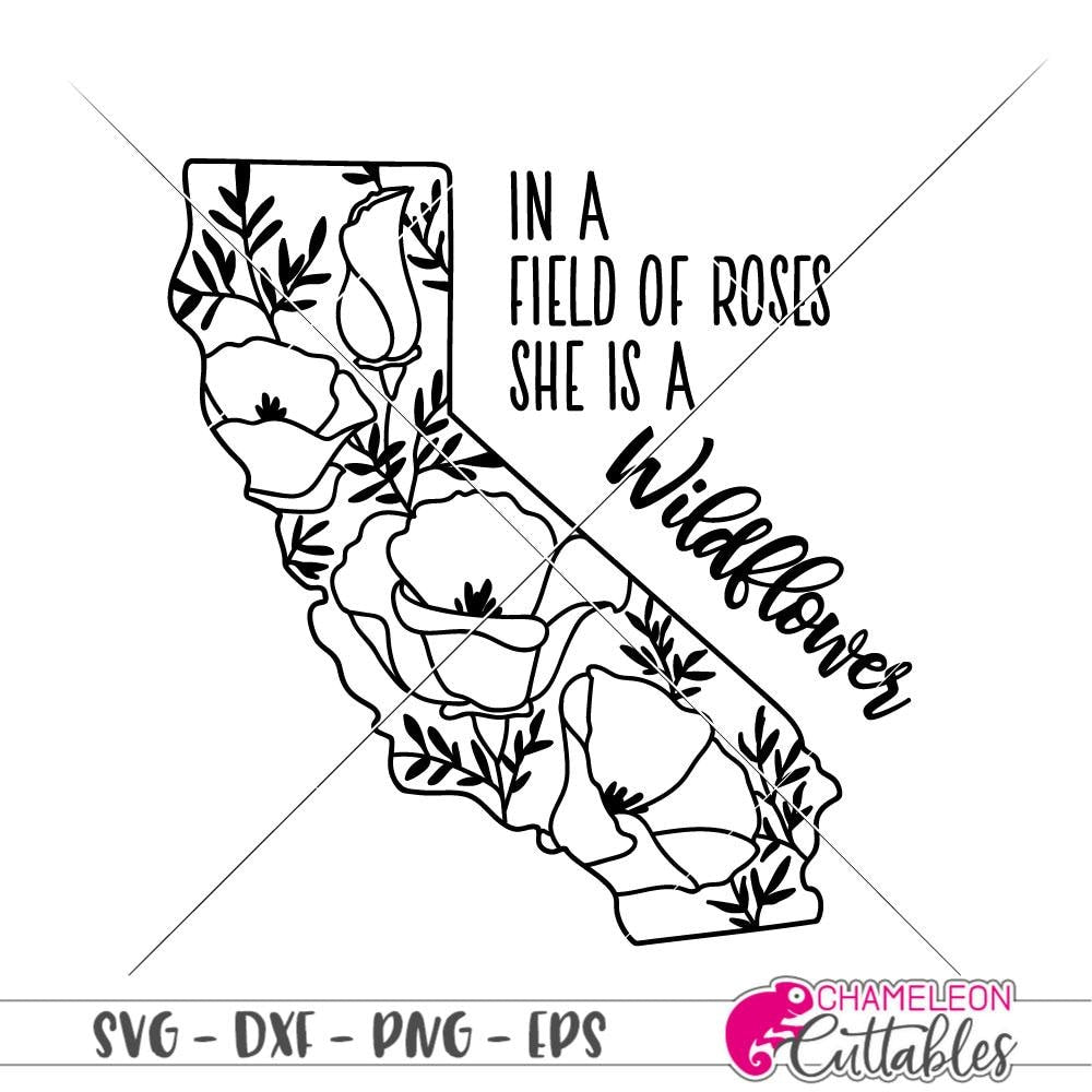 Free Free 176 She&#039;s A Wildflower Svg SVG PNG EPS DXF File