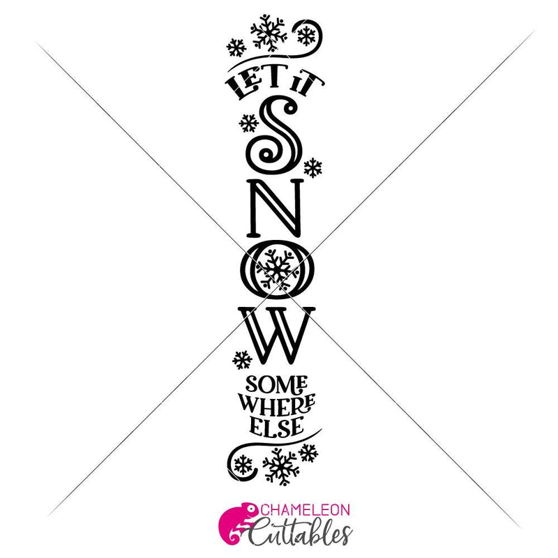 Free Free 74 Vertical Let It Snow Svg Free SVG PNG EPS DXF File