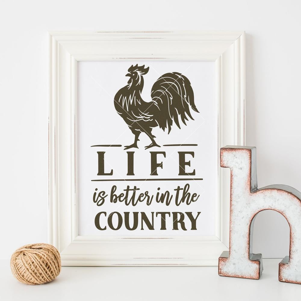 Download Life Is Better In The Country Svg Png Dxf Eps Chameleon Cuttables Llc Chameleon Cuttables Llc