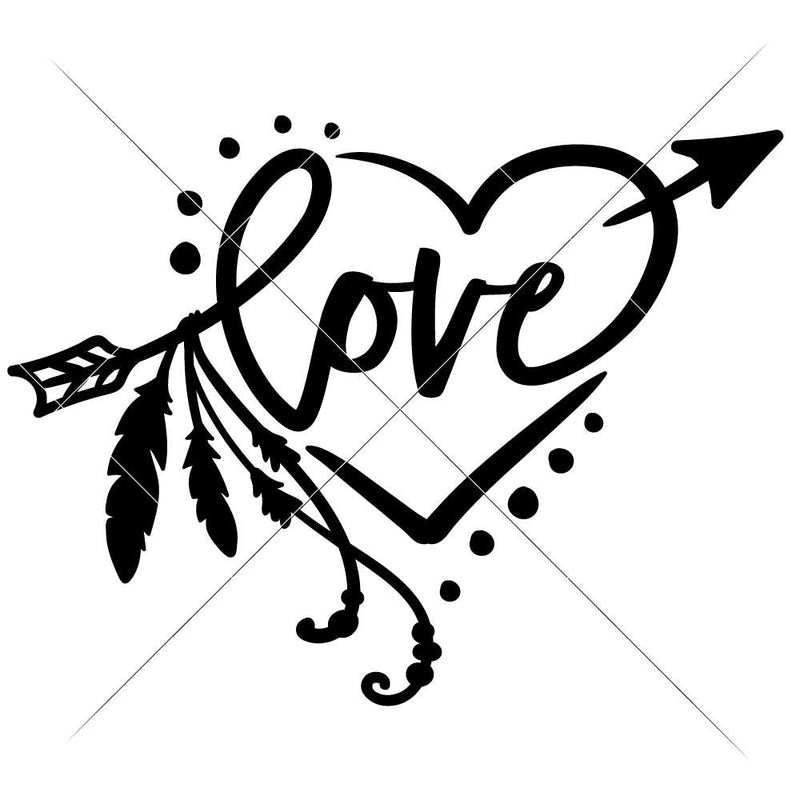 Free Free 166 Love Heart Arrow Svg SVG PNG EPS DXF File