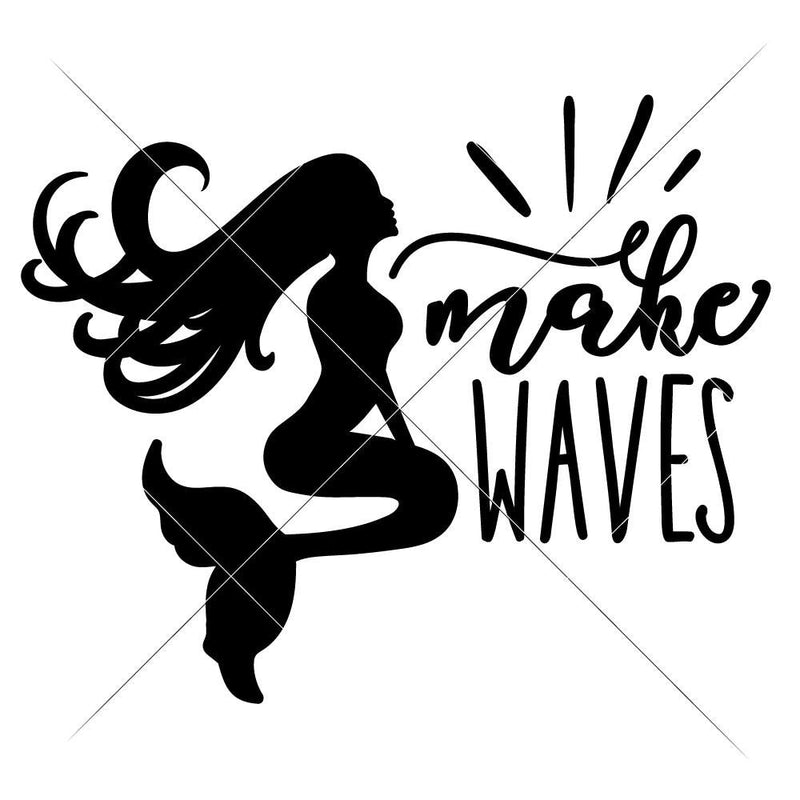 Make Waves Svg Png Dxf Eps Chameleon Cuttables Llc